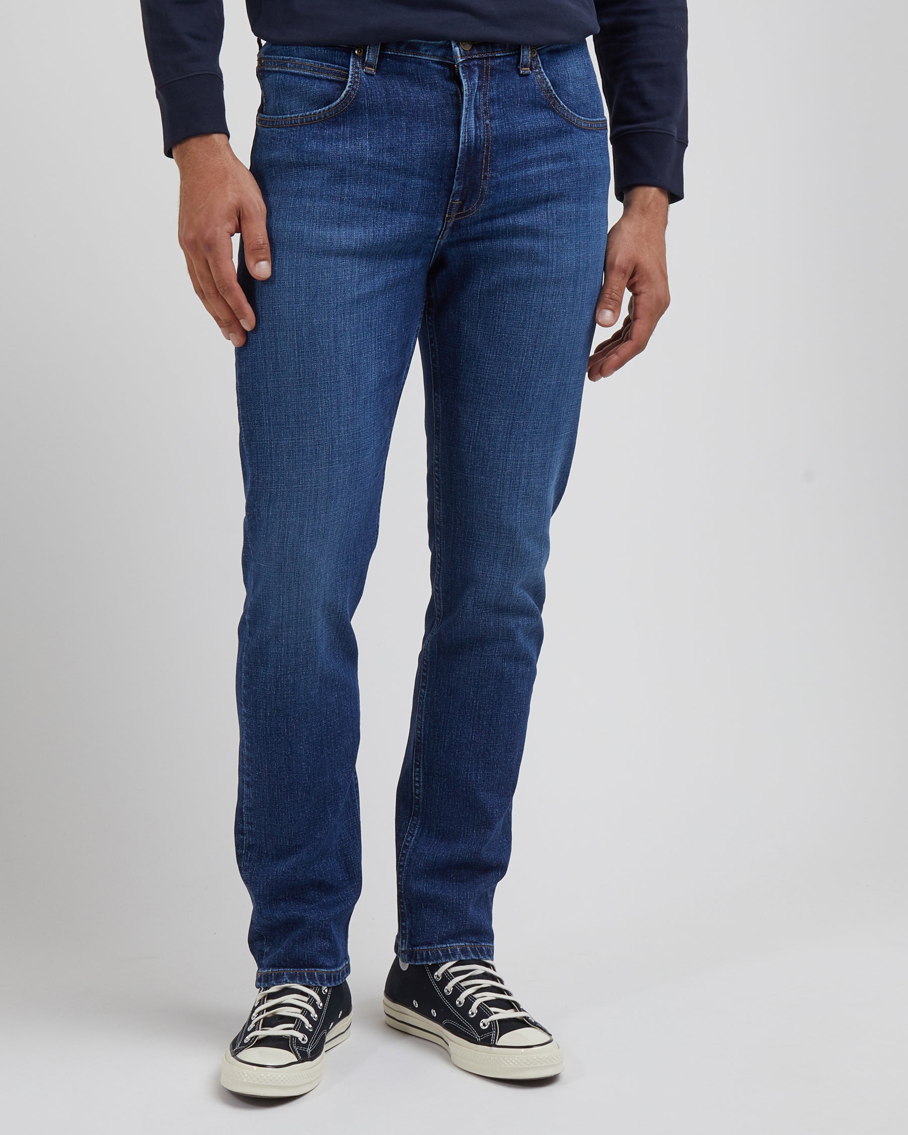 Lee Brooklyn Straight Regular Fit Mens Jeans - On The Road â JEANSTORE