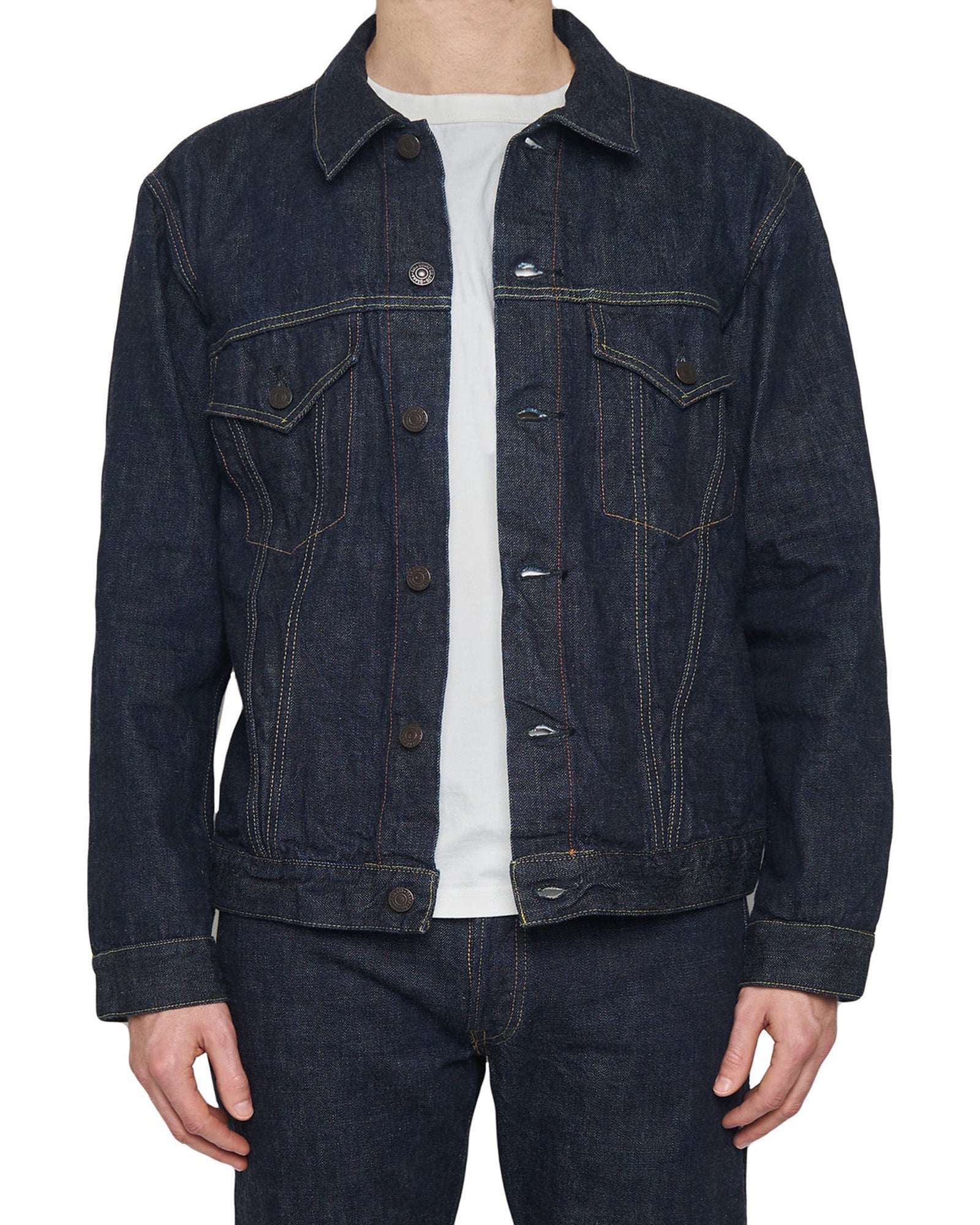 Fullcount 2101-W20 13.7oz Selvedge Type III Denim Jacket - Indigo Onew