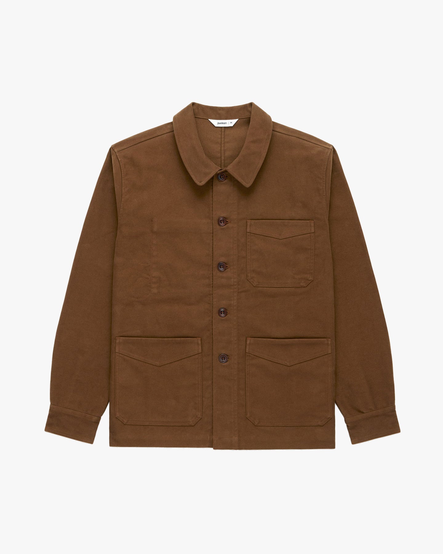 『TEN WORK SHT 長袖 BROWN L』 3sixteen French Work Jacket - Brown Moleskin