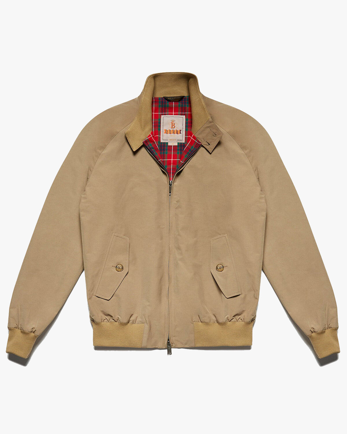 Baracuta G9 Classic Harrington Jacket - Tan