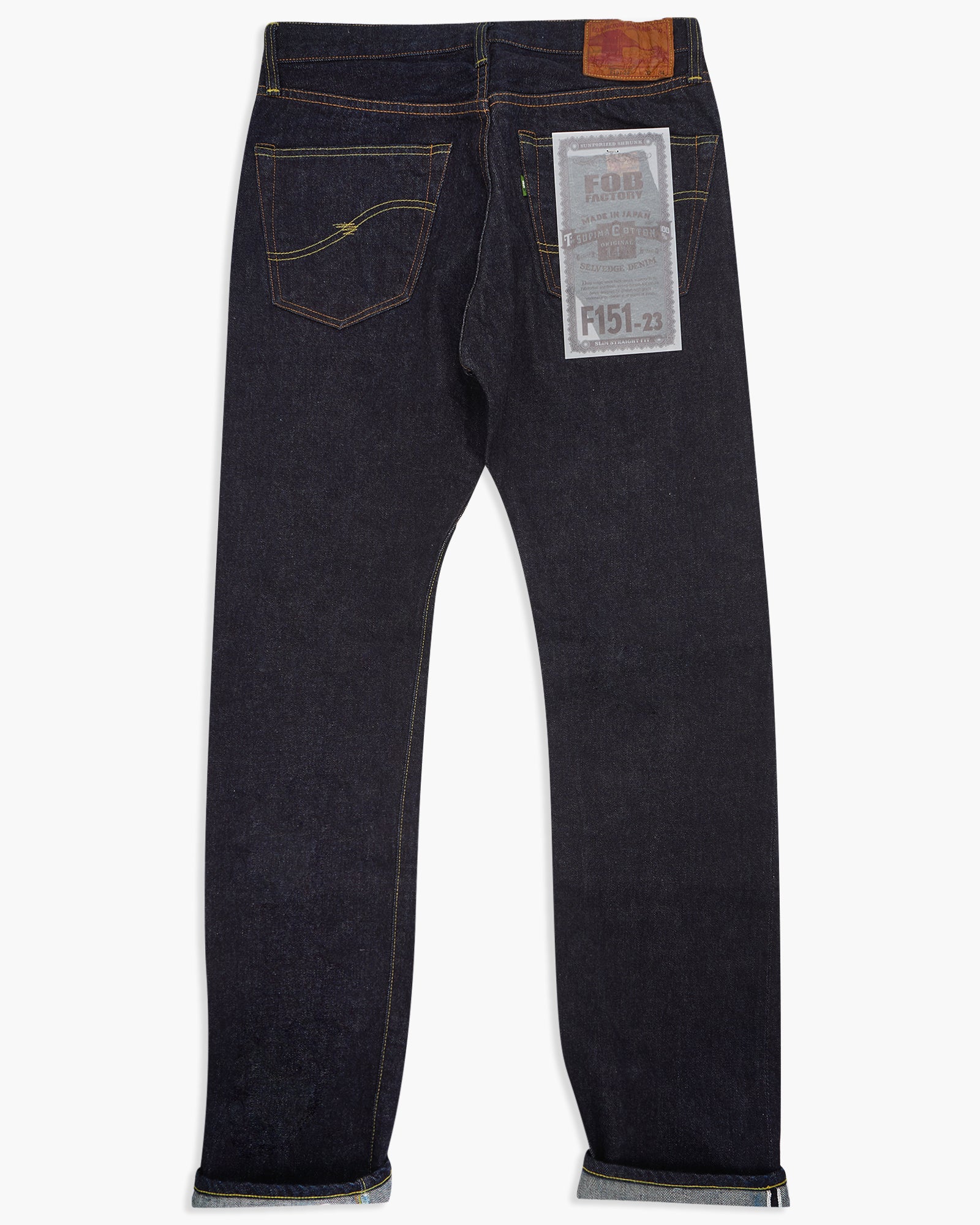 パンツ F.O.B FACTORY F151 W36 Review] FOB Factory F151 : r/rawdenim