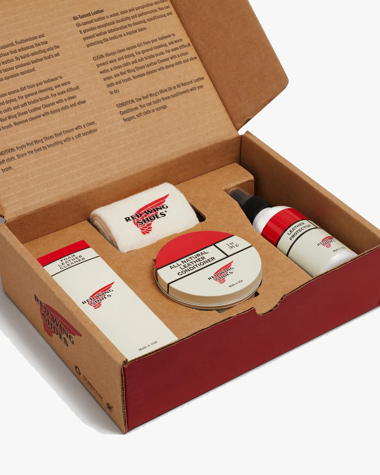 Red Wing 98030 Leather Care Kit Oil Tanned Leathers