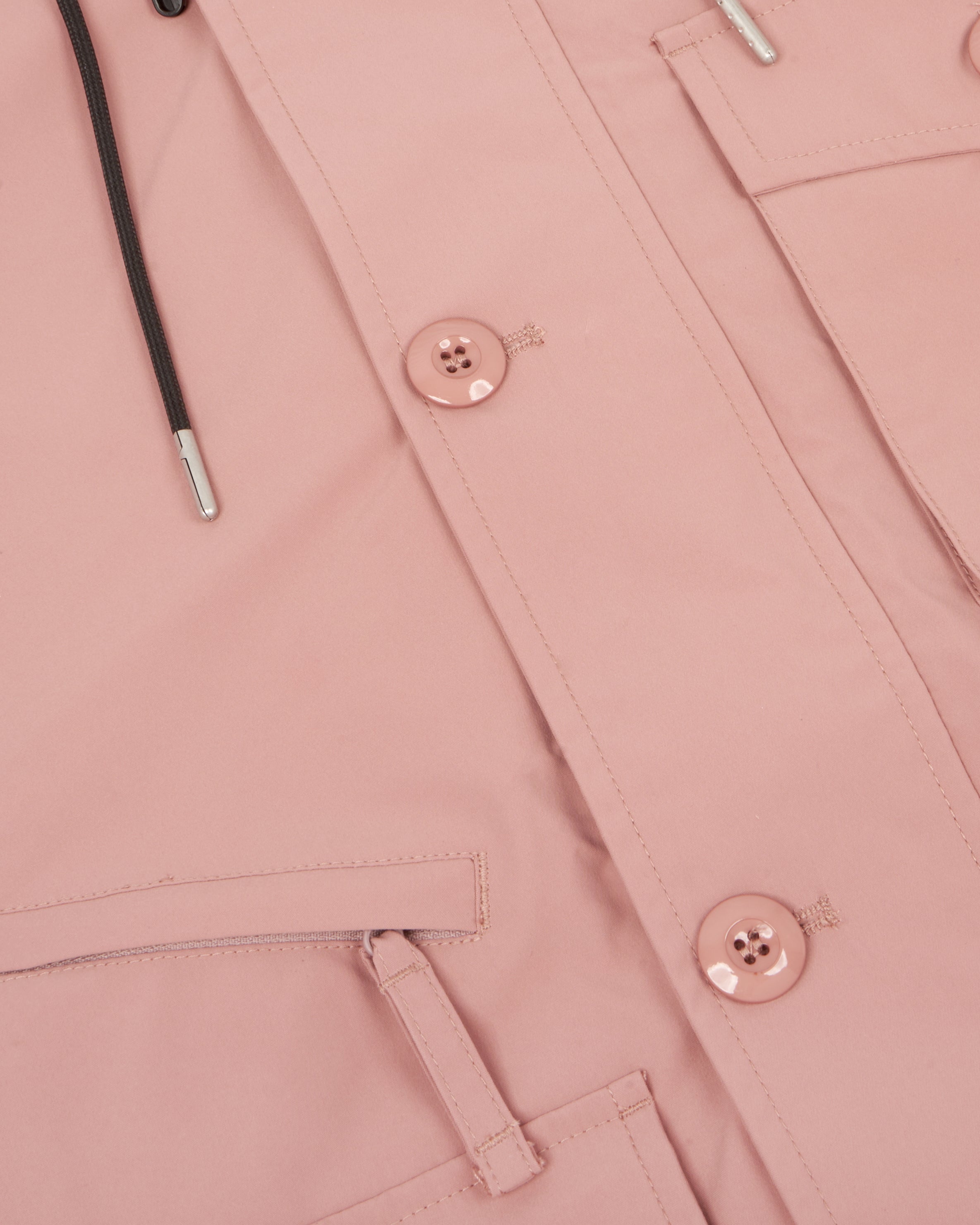 Uniform Bridge Comfort Hood Parka Pink JEANSTORE