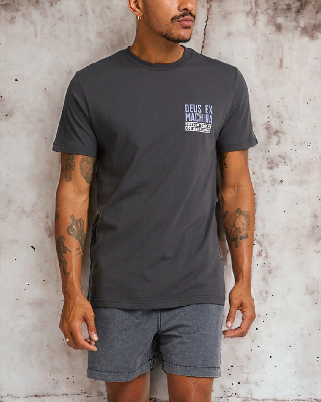 Deus Ex Machina Beam Tee - Anthracite