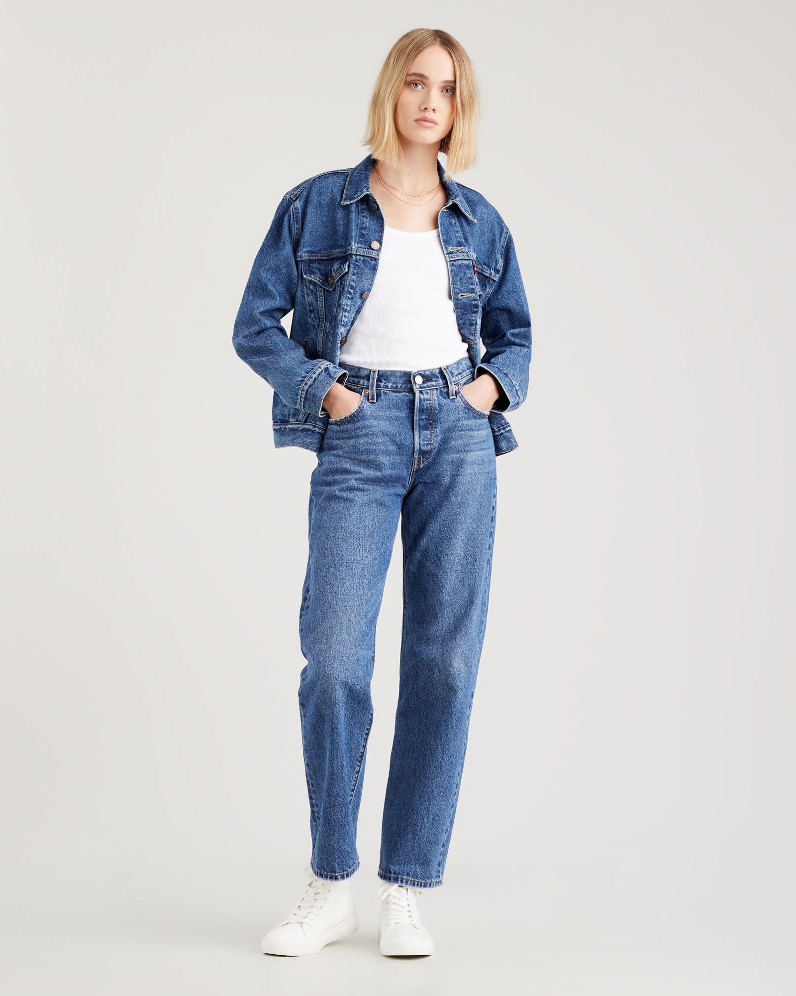 Levi's® Relaxed Straight Fit Jeans Mad Love |