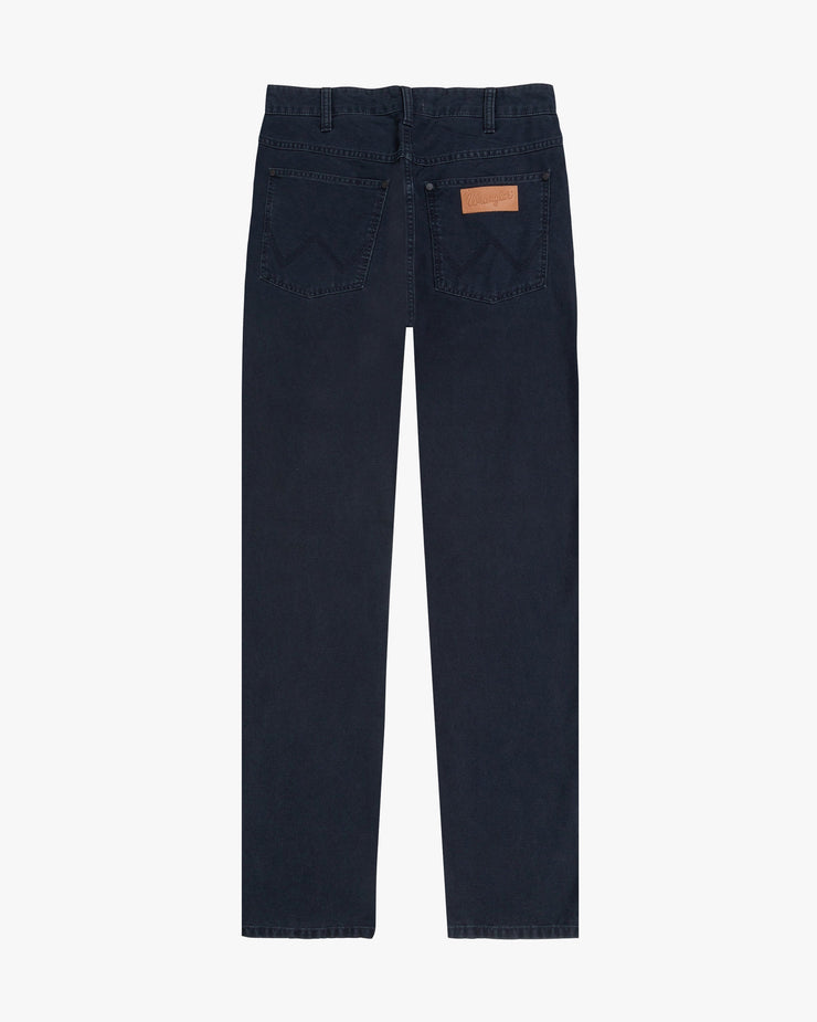 Wrangler Texas Authentic Straight Oxford Cotton Trousers - Dark Navy