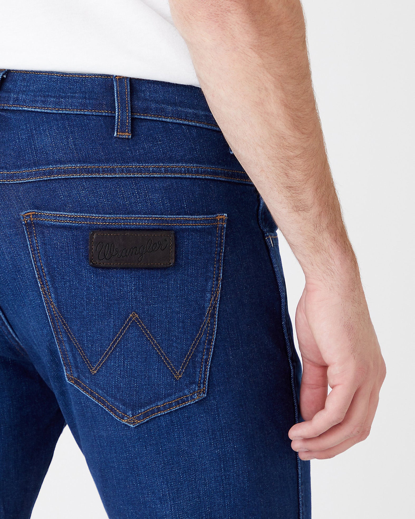 Wrangler Larston Slim Tapered Mens Jeans The Bullseye JEANSTORE