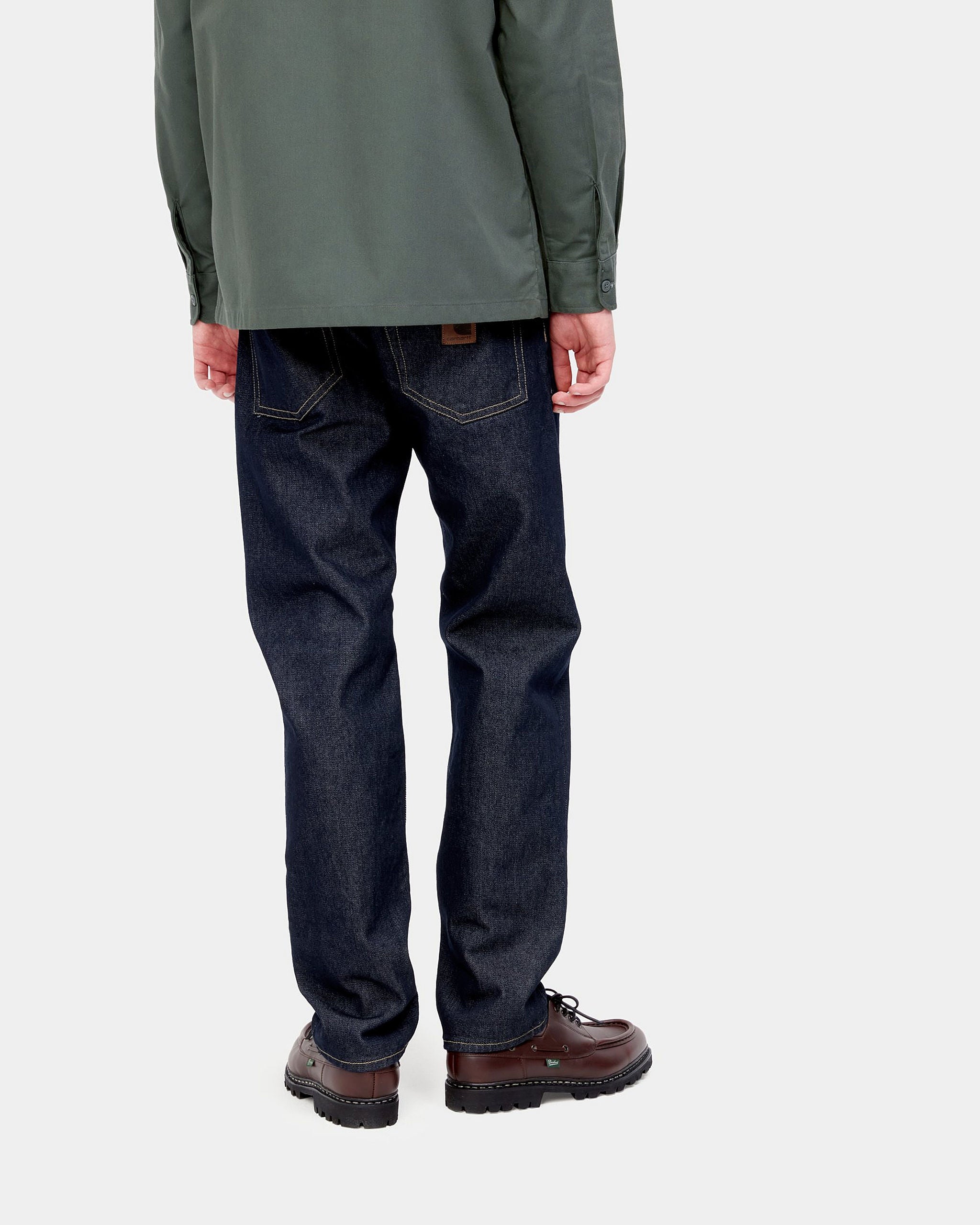 Carhartt WIP Klondike Pant Regular Tapered Jeans - Blue One Wash