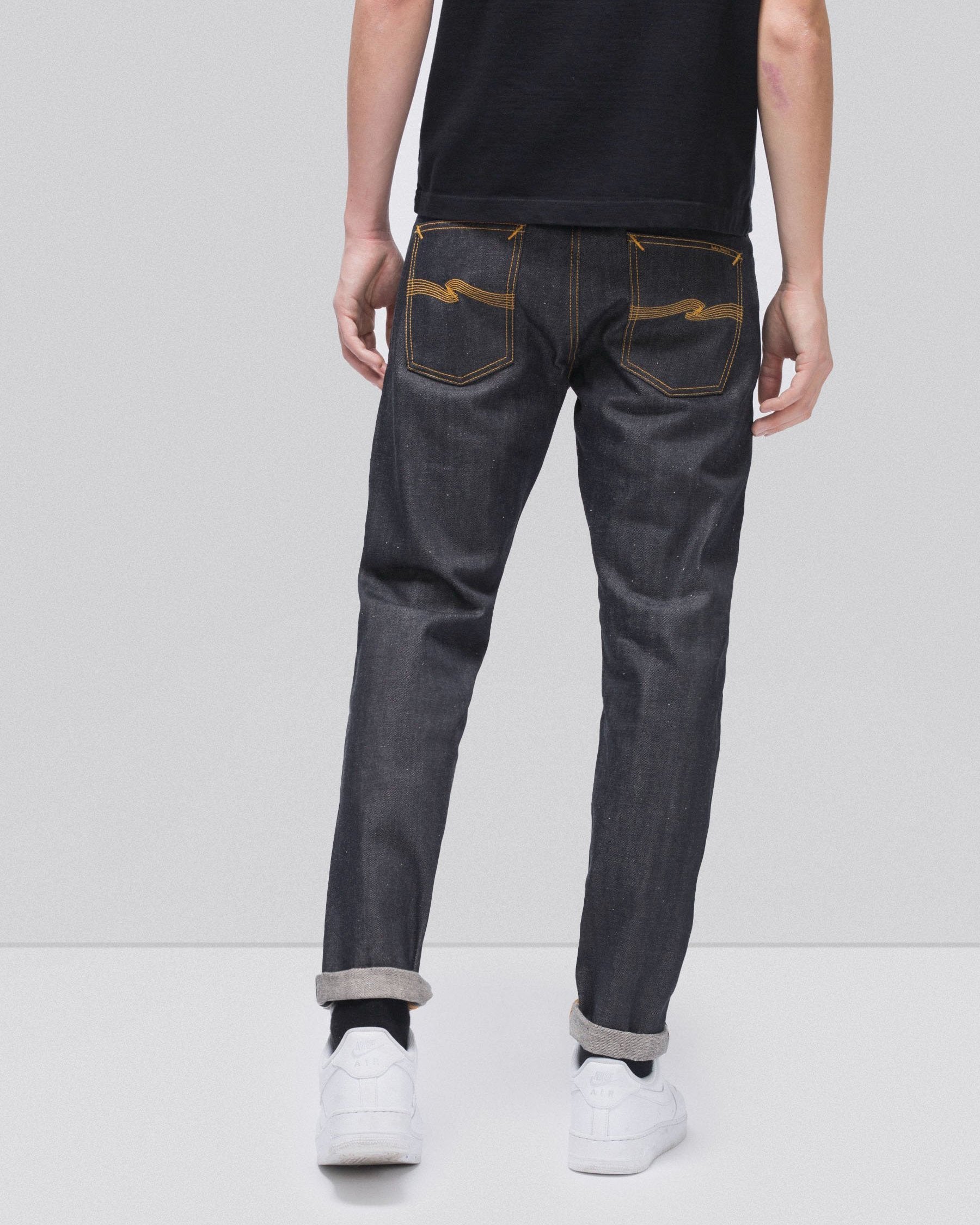 Nudie Steady Eddie II Regular Tapered Dry Selvage Jeans JEANSTORE