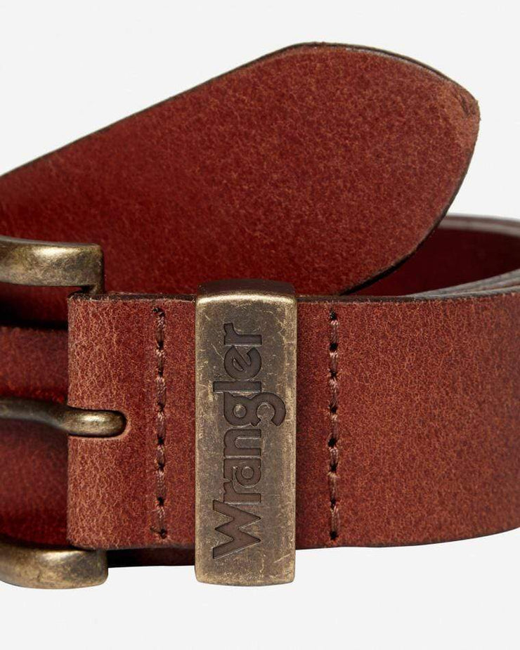 Wrangler Basic Metal Loop Belt - Cognac | Wrangler Belts | JEANSTORE
