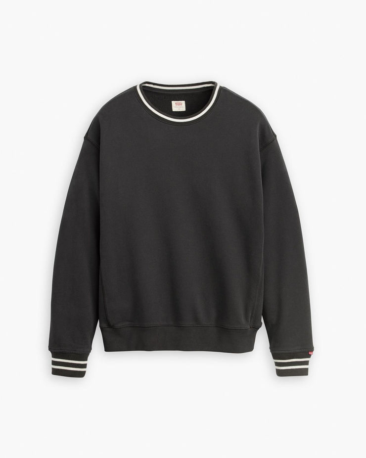 Levi's® Womens GL Heritage Sport Crew Sweat - Archival Script / Pirate Black