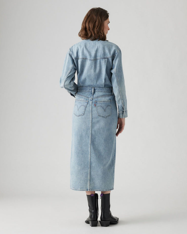 Levi's® Womens Western Denim Midi Shirt Dress - Feeling This