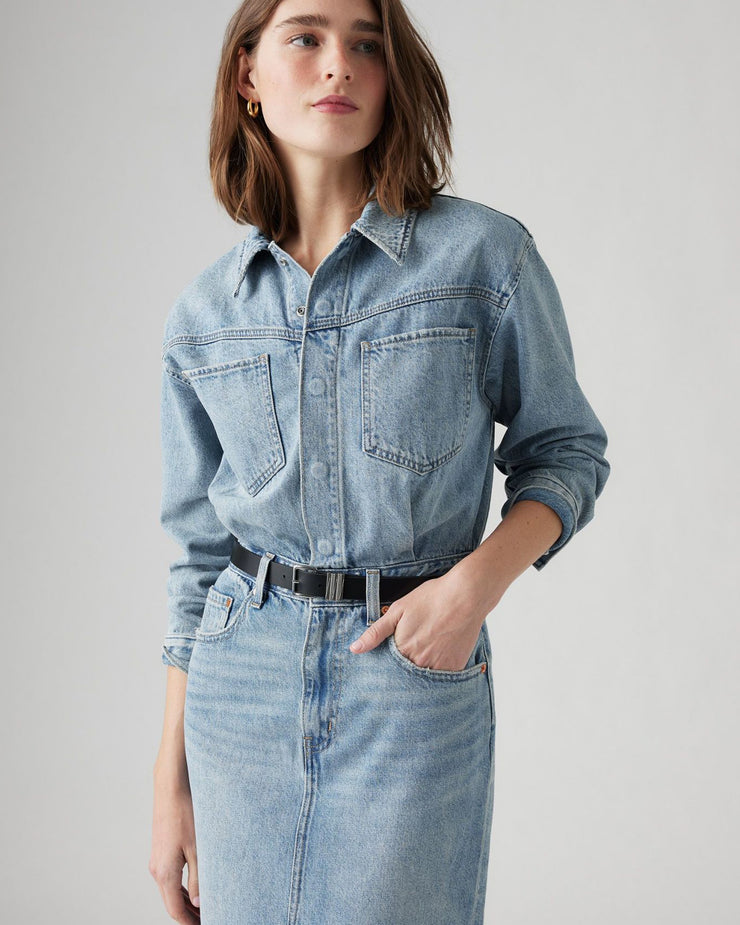 Levis denim dress uk best sale