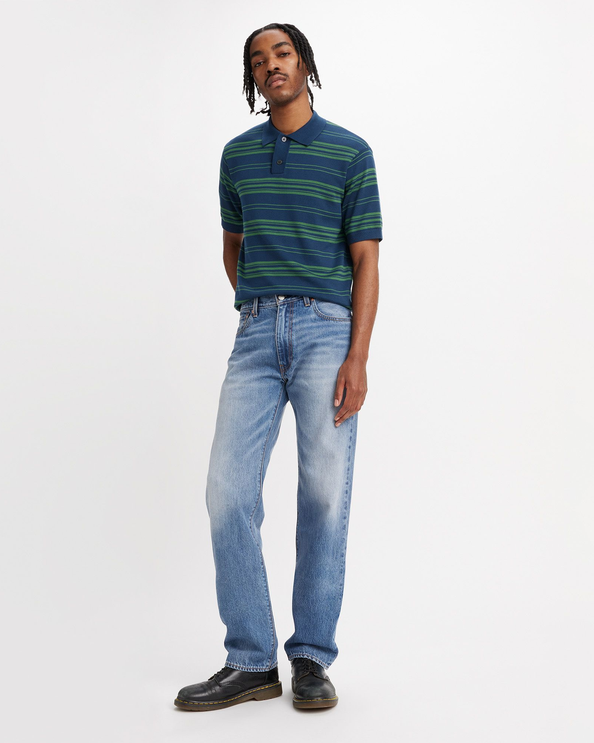 Levi's® 555 Relaxed Straight Mens Jeans - Indigo Champion