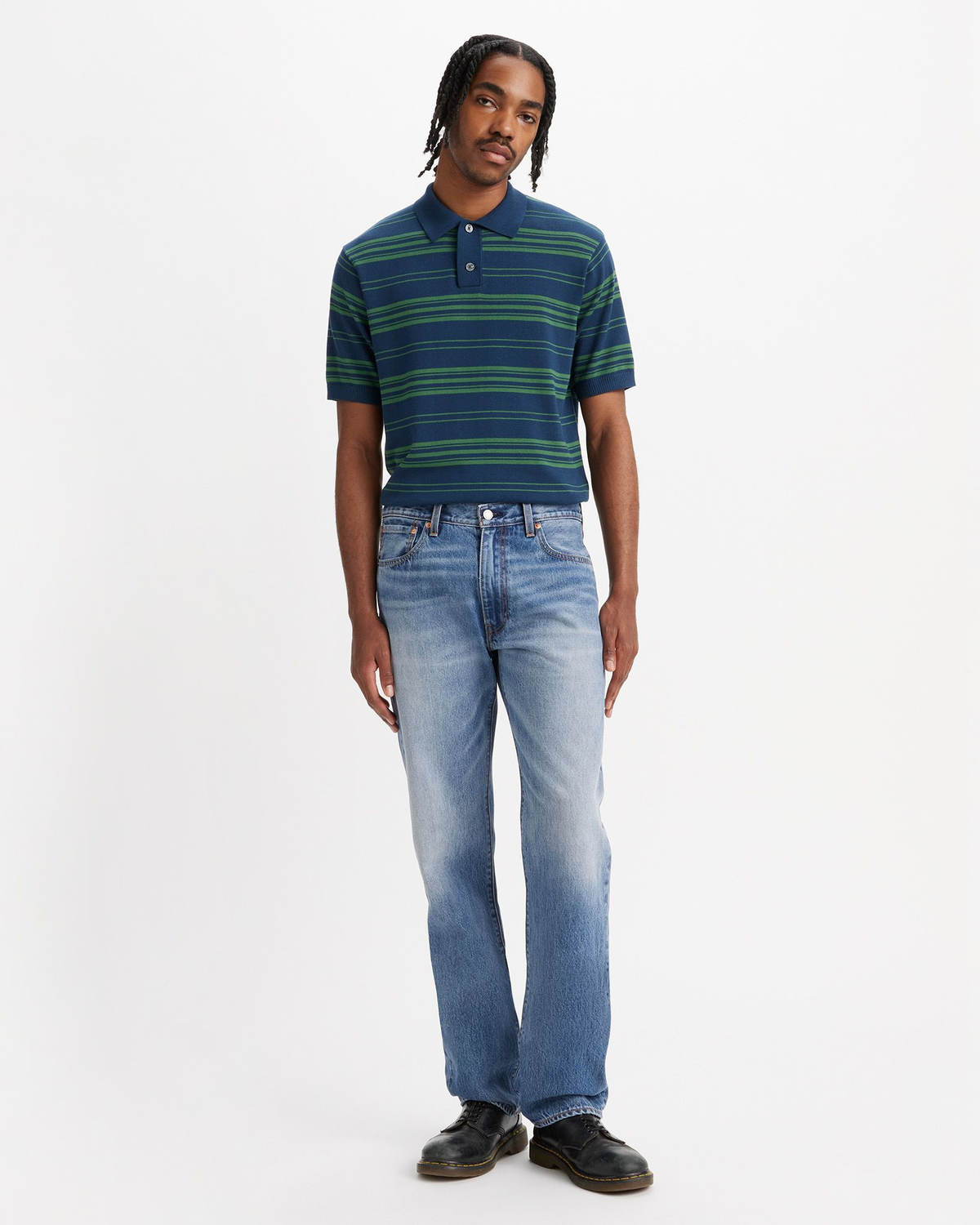 Levi's® 555 Relaxed Straight Mens Jeans - Indigo Champion