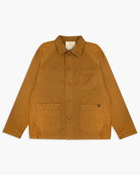 Le Mont St Michel Moleskin Authentic Work Jacket - Amber | Le Mont St Michel Jackets & Coats | JEANSTORE