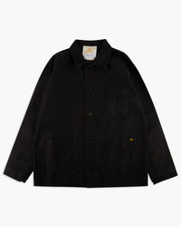 Le Mont St Michel Moleskin Authentic Work Jacket - Black | Le Mont St Michel Jackets & Coats | JEANSTORE