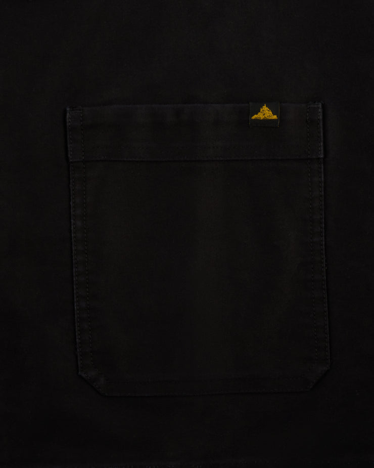 Le Mont St Michel Moleskin Authentic Work Jacket - Black | Le Mont St Michel Jackets & Coats | JEANSTORE
