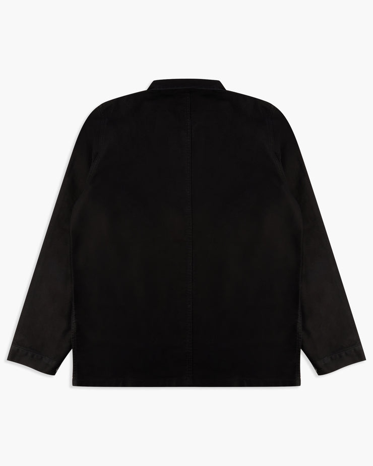 Le Mont St Michel Moleskin Authentic Work Jacket - Black | Le Mont St Michel Jackets & Coats | JEANSTORE