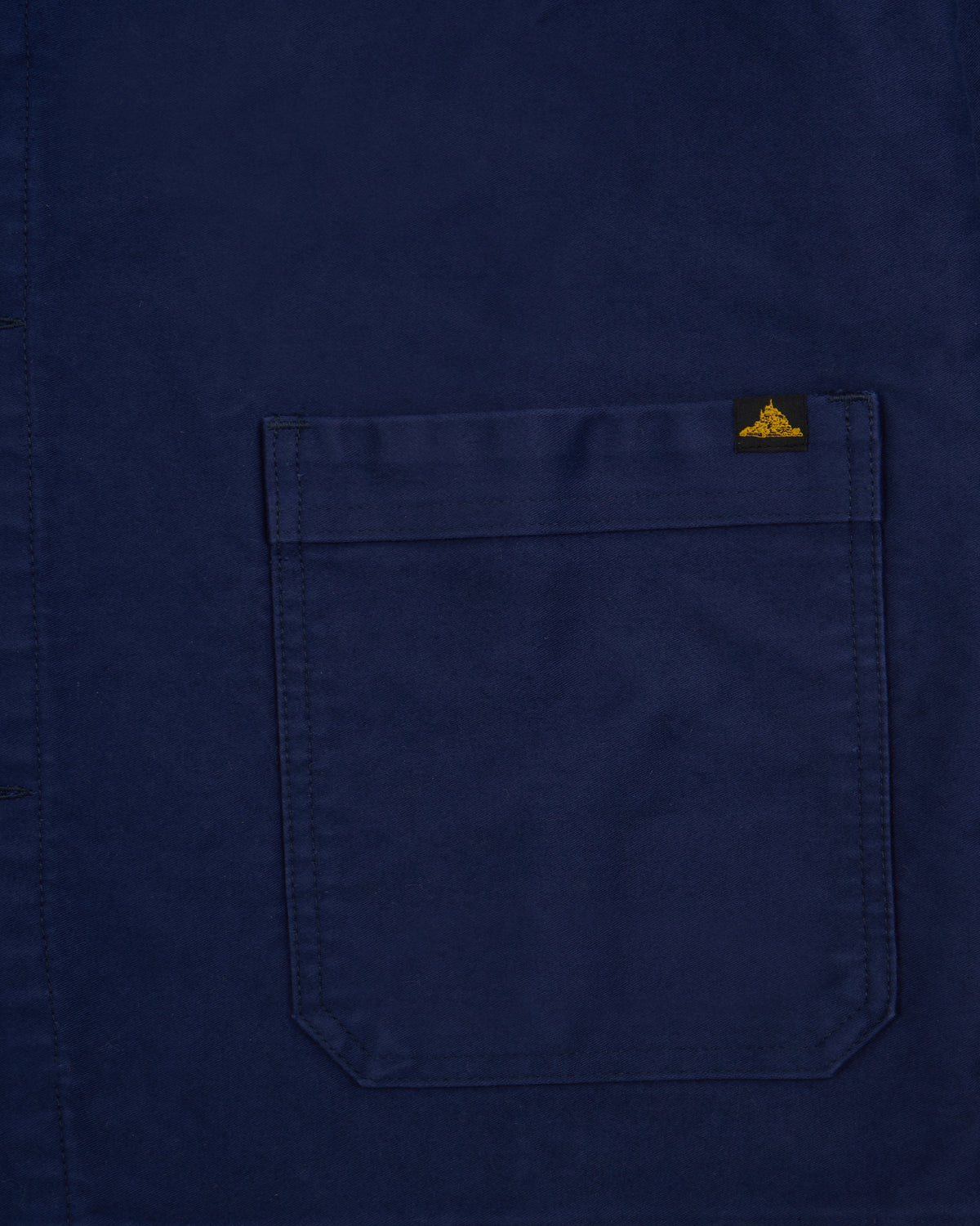 Le Mont St Michel Moleskin Authentic Work Jacket - Blue | Le Mont St Michel Jackets & Coats | JEANSTORE