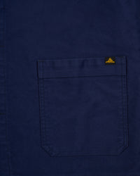 Le Mont St Michel Moleskin Authentic Work Jacket - Blue | Le Mont St Michel Jackets & Coats | JEANSTORE