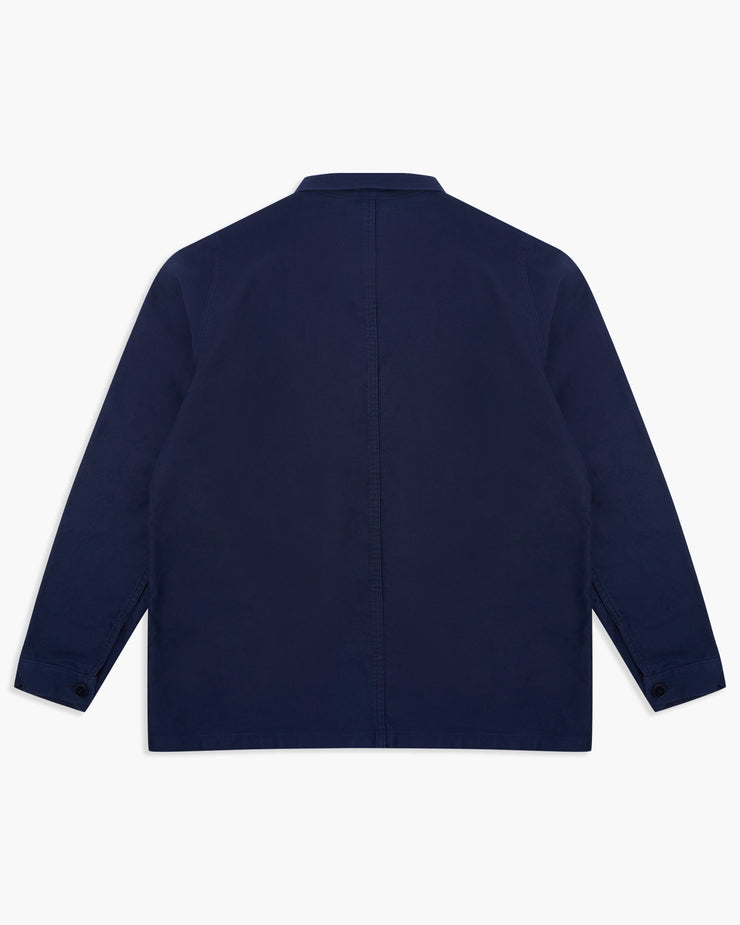 Le Mont St Michel Moleskin Authentic Work Jacket - Blue | Le Mont St Michel Jackets & Coats | JEANSTORE