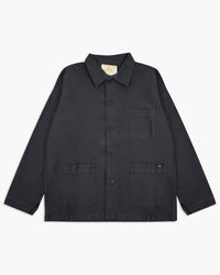 Le Mont St Michel Moleskin Authentic Work Jacket - Graphite | Le Mont St Michel Jackets & Coats | JEANSTORE