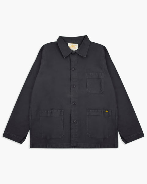 Le Mont St Michel Moleskin Authentic Work Jacket - Graphite