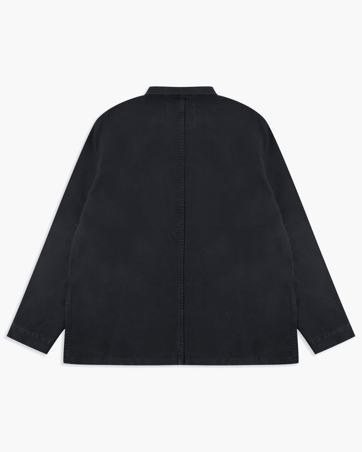 Le Mont St Michel Moleskin Vintage Washed Work Jacket - Black | Le Mont St Michel Jackets & Coats | JEANSTORE