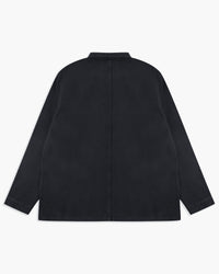 Le Mont St Michel Moleskin Vintage Washed Work Jacket - Black | Le Mont St Michel Jackets & Coats | JEANSTORE