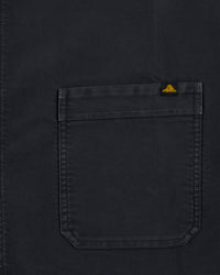 Le Mont St Michel Moleskin Vintage Washed Work Jacket - Black | Le Mont St Michel Jackets & Coats | JEANSTORE