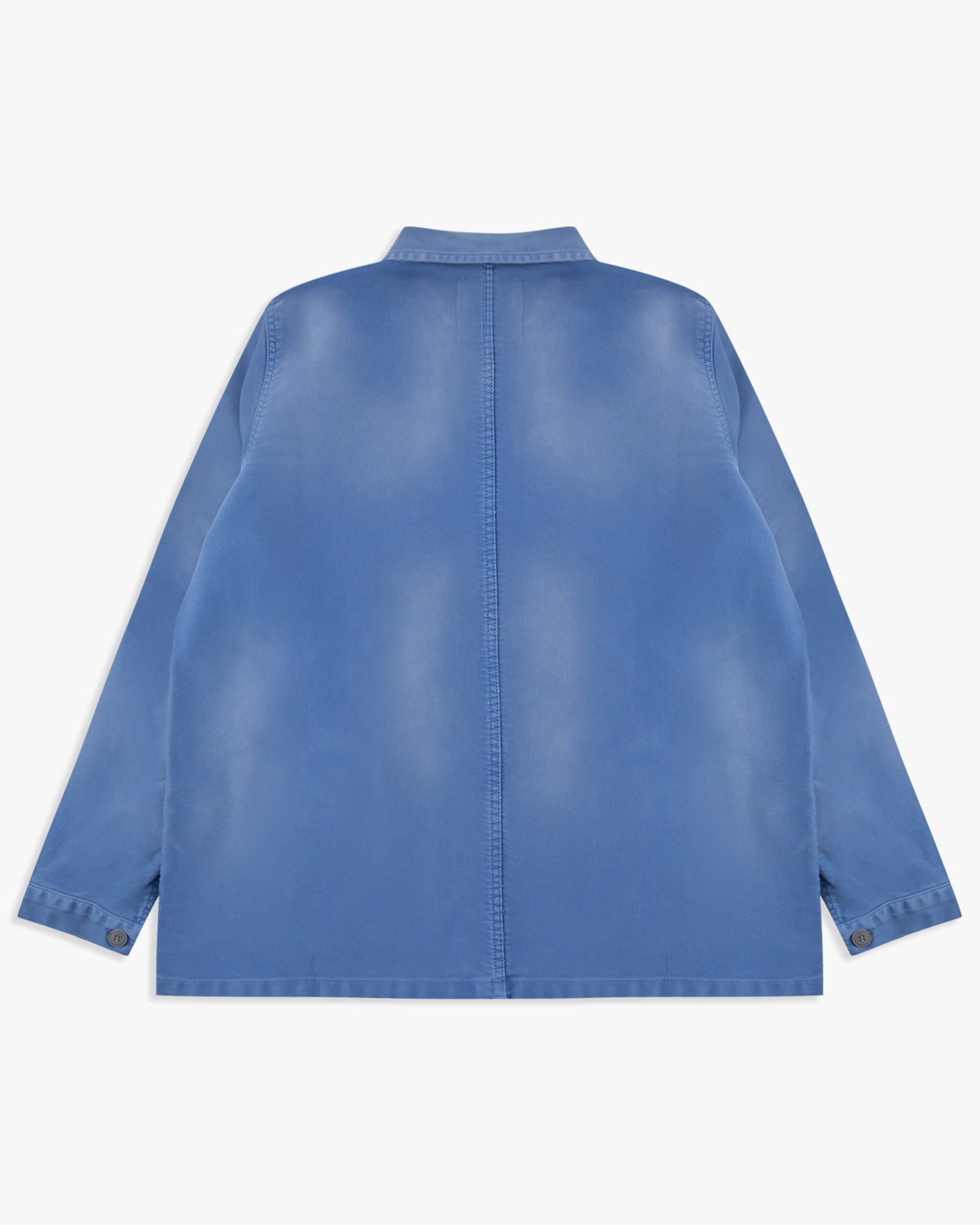 Le Mont St Michel Moleskin Vintage Washed Work Jacket - Blue | Le Mont St Michel Jackets & Coats | JEANSTORE
