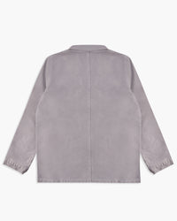 Le Mont St Michel Moleskin Vintage Washed Work Jacket - Grey | Le Mont St Michel Jackets & Coats | JEANSTORE