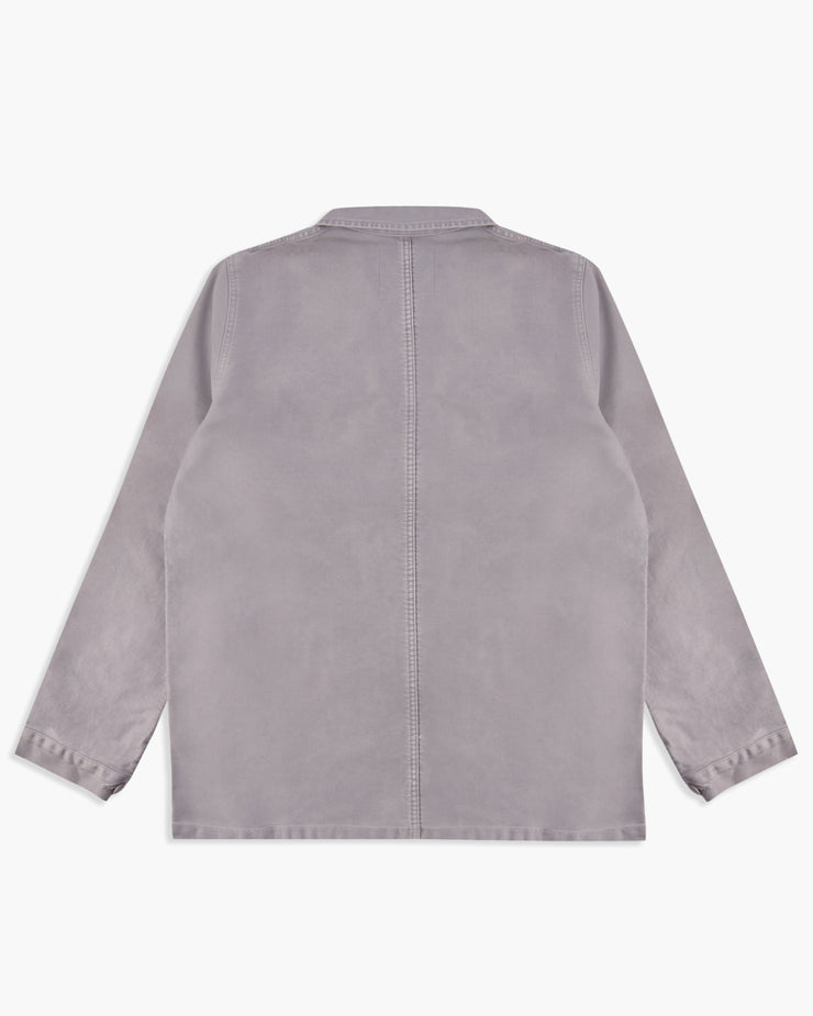 Le Mont St Michel Moleskin Vintage Washed Work Jacket - Grey | Le Mont St Michel Jackets & Coats | JEANSTORE