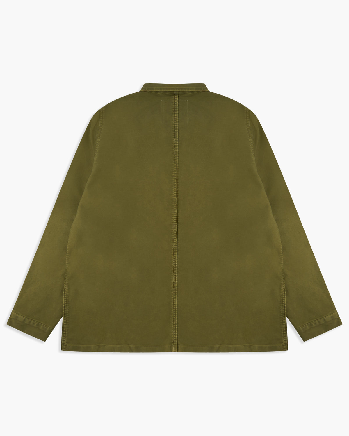 Le Mont St Michel Moleskin Vintage Washed Work Jacket - Khaki | Le Mont St Michel Jackets & Coats | JEANSTORE