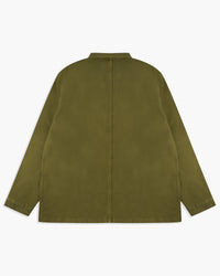 Le Mont St Michel Moleskin Vintage Washed Work Jacket - Khaki | Le Mont St Michel Jackets & Coats | JEANSTORE