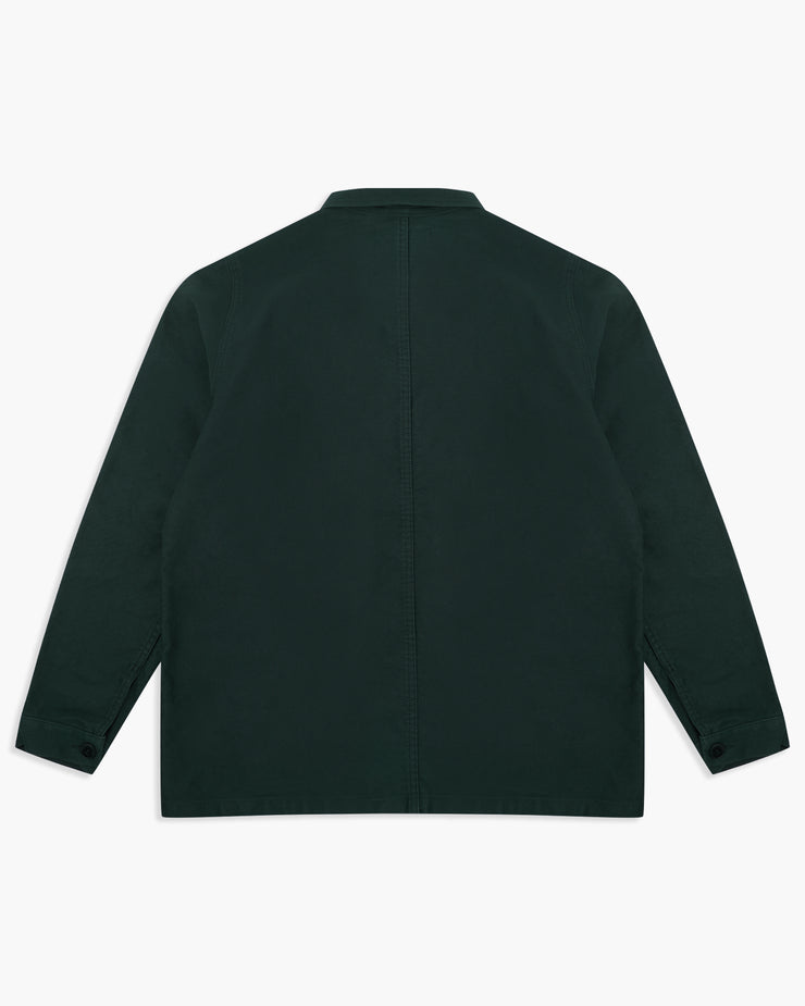 Le Mont St Michel Moleskin Authentic Work Jacket - Forest Green | Le Mont St Michel Jackets & Coats | JEANSTORE