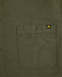 Le Mont St Michel Moleskin Authentic Work Jacket - Khaki | Le Mont St Michel Jackets & Coats | JEANSTORE