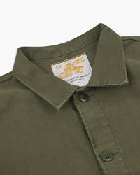 Le Mont St Michel Moleskin Authentic Work Jacket - Khaki | Le Mont St Michel Jackets & Coats | JEANSTORE