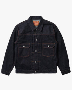 Fullcount 2102XXW 15.5oz Selvedge Type 2 Denim Jacket - Indigo Onewash