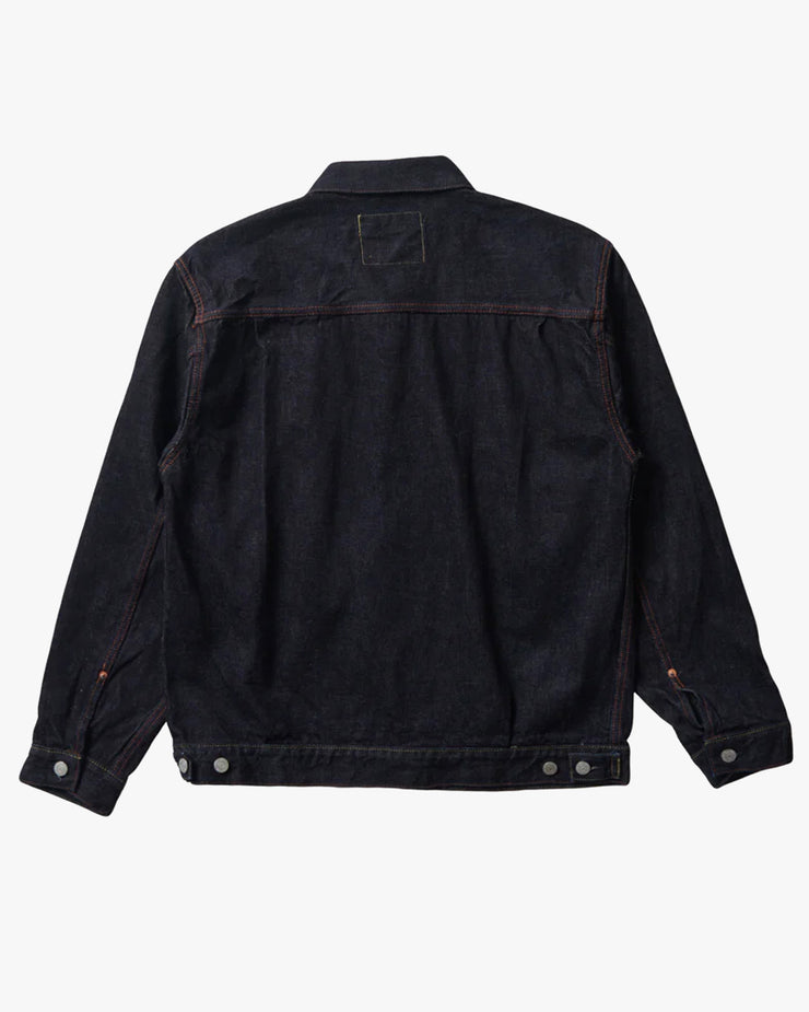 Fullcount 2102XXW 15.5oz Selvedge Type 2 Denim Jacket - Indigo Onewash