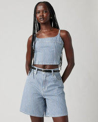 Levi's® Womens Jadine Cami Tank Top - Mischa Stripe Denim | Levi's® T Shirts | JEANSTORE