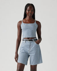 Levi's® Womens Jadine Cami Tank Top - Mischa Stripe Denim | Levi's® T Shirts | JEANSTORE