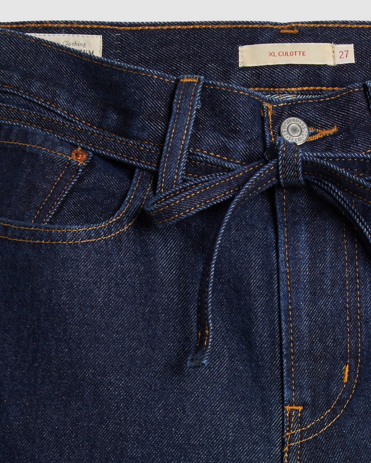 Levi's® Womens XL Culotte Super Wide Cropped Jeans - Shaded View