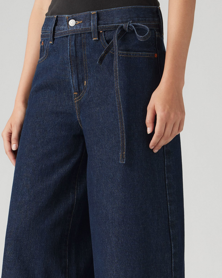 Levi's® Womens XL Culotte Super Wide Cropped Jeans - Shaded View