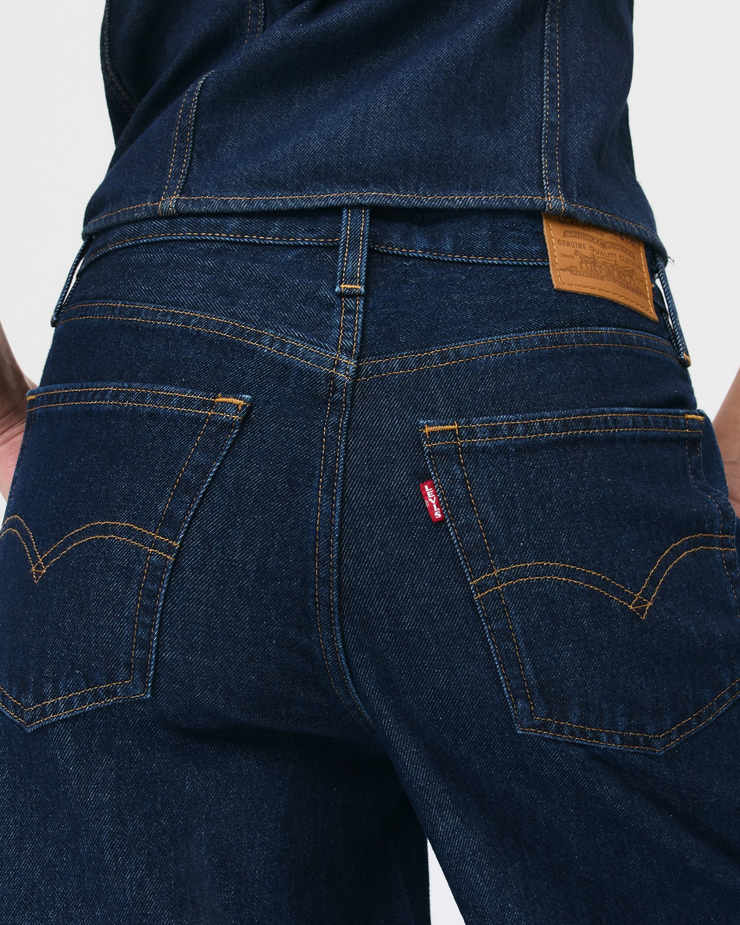 Levi's® Womens XL Culotte Super Wide Cropped Jeans - Shaded View