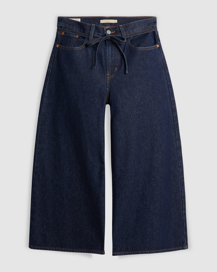 Levi's® Womens XL Culotte Super Wide Cropped Jeans - Shaded View