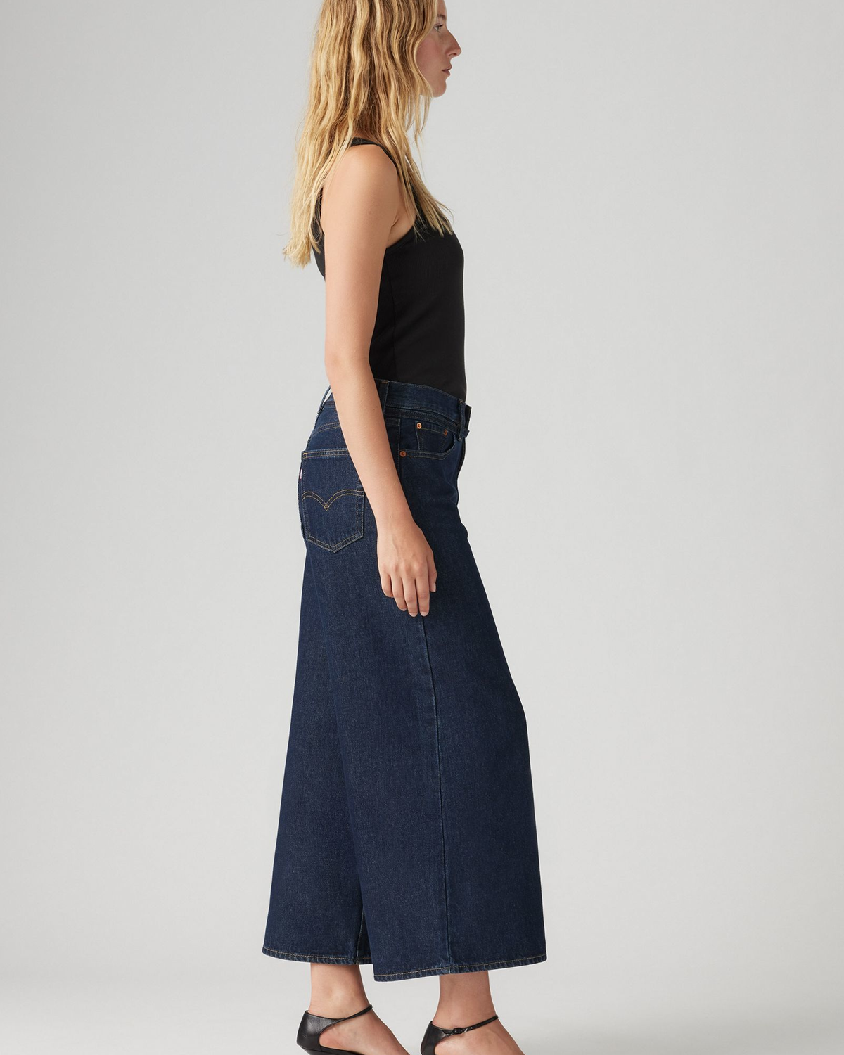 Levi's® Womens XL Culotte Super Wide Cropped Jeans - Shaded View | Levi's® Jeans | JEANSTORE