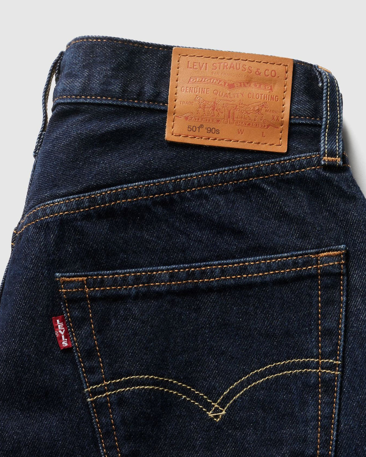 Levi's® Womens 501 90's Western Relaxed Straight Fit Jeans - Deep Breath | Levi's® Jeans | JEANSTORE