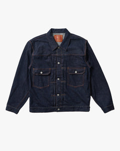 Fullcount 2102W-20 13.7oz Selvedge Type II Denim Jacket - Indigo Onewash